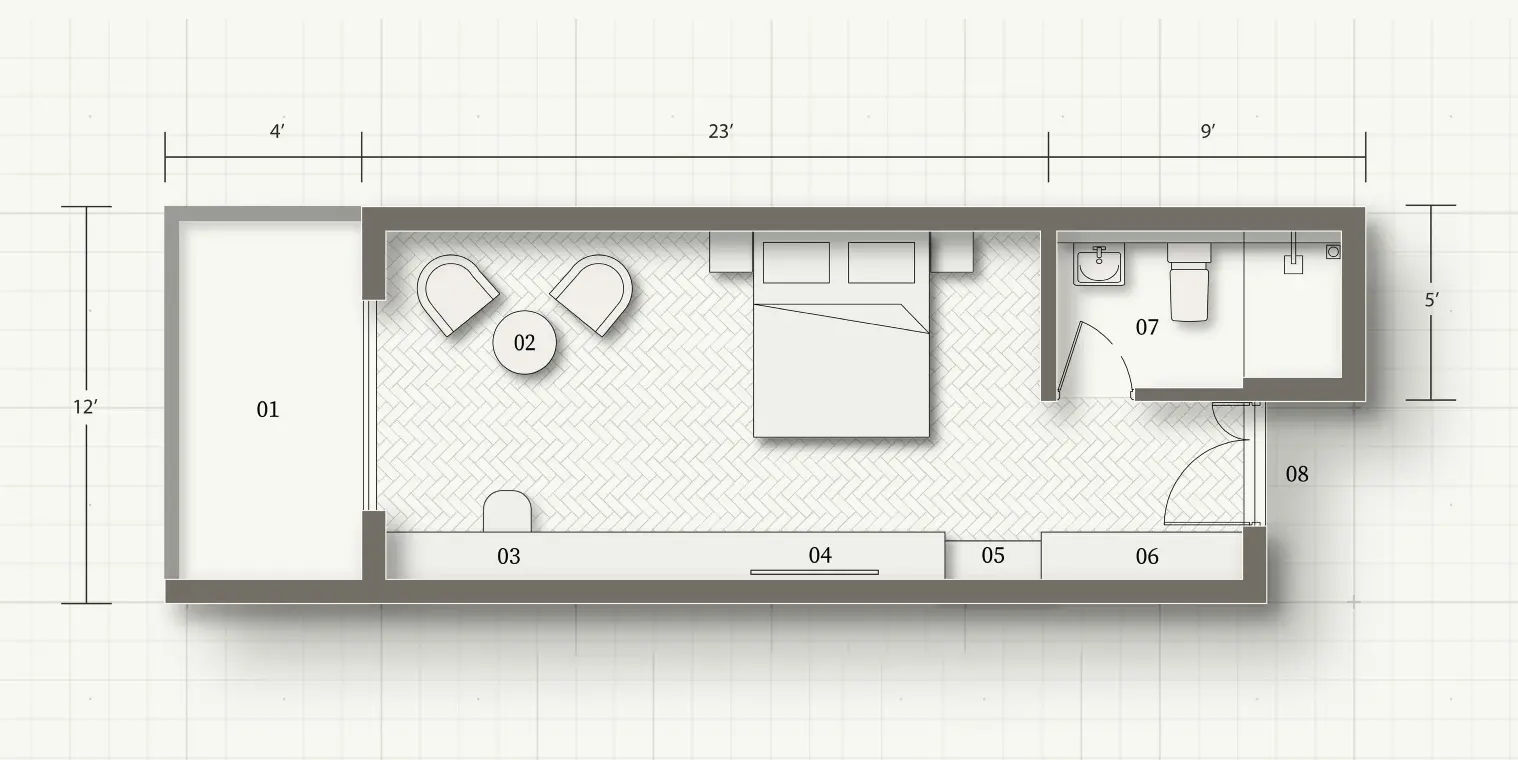 Coast deluxe floor plan