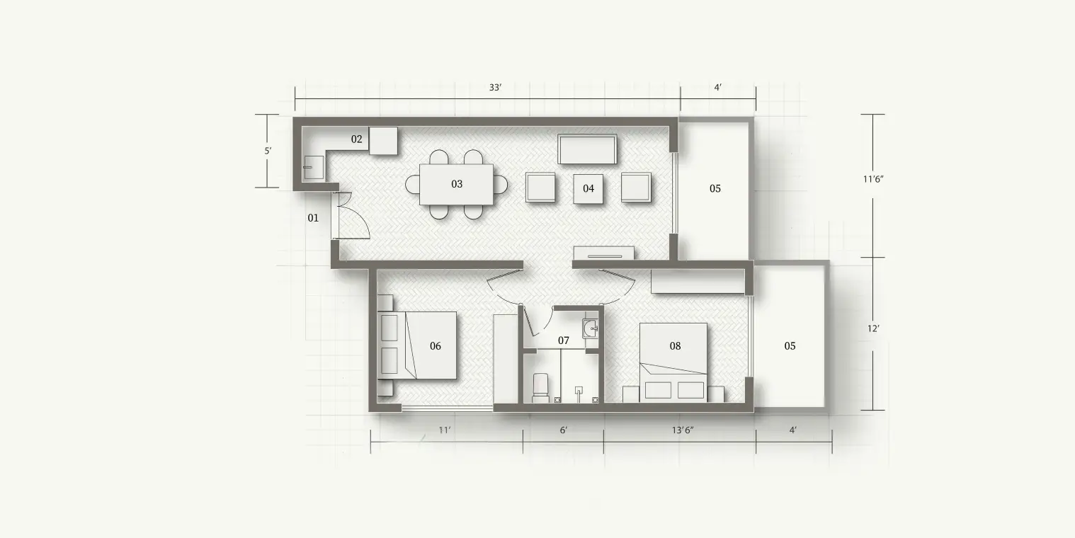Ocean Prestige floor plan
